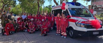 Lanciano, inaugurata una nuova ambulanza della Croce Rossa che sarà al servizio del territorio Frentano
