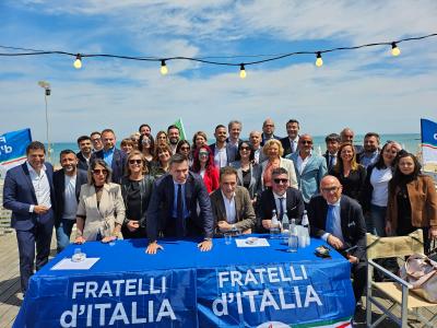 Elezione Pescara, presentata la lista di Fratelli d'Italia 