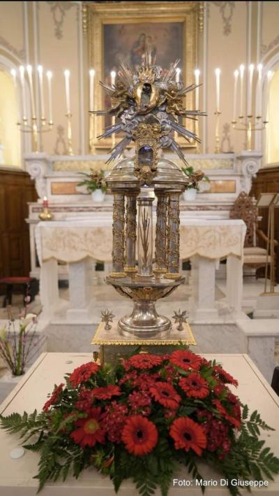 Per la prima volta in Abruzzo le reliquie di San Filippo Neri, saranno accolte oggi a Frisa