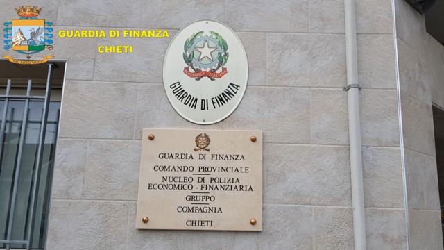 Domani la firma del protocollo d'intesa Provincia di Chieti e Guardia di Finanza per la tutela delle misure a sostegno del PNRR