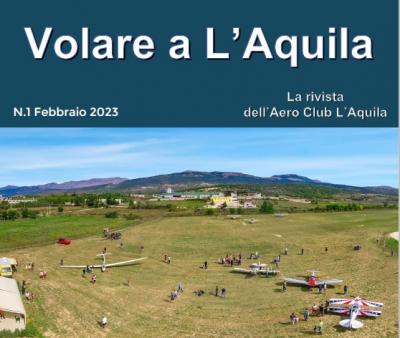 L'Aero Club L'Aquila presenta la prima edizione della sua nuova rivista "Volare a L'Aquila"