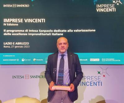 L'azienda Bioalimenta di Fara San Martino vince il  premio "Imprese Vincenti" di  Banca Intesa Sanpaolo