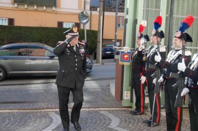 Chieti, Il  Comandante Generale Gen. Teo Luzi in visita al Comando Legione Abruzzo e Molise 