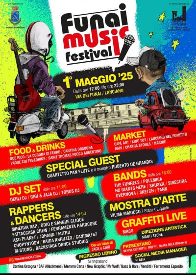 Ai Funai la musica accende il Primo Maggio:  il festival che rigenera il quartiere Civitanova 