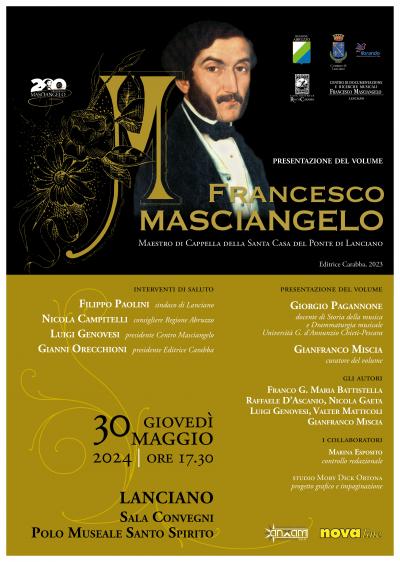 Presentazione del volume Francesco Masciangelo Maestro di Cappella della Santa Casa del Ponte di Lanciano