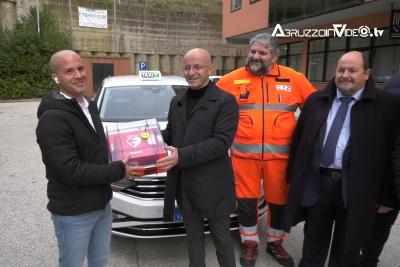 L’Opi Chieti consegna un defibrillatore al primo Taxi Dae d’Abruzzo