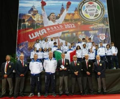 Campionati del Mondo  WKA, gli atleti della scuola di Karate CSKS Lanciano SKA fanno il pieno di medaglie