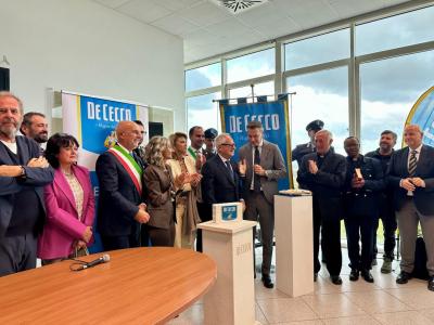 De Cecco: a Ortona la posa della prima pietra del nuovo stabilimento produttivo