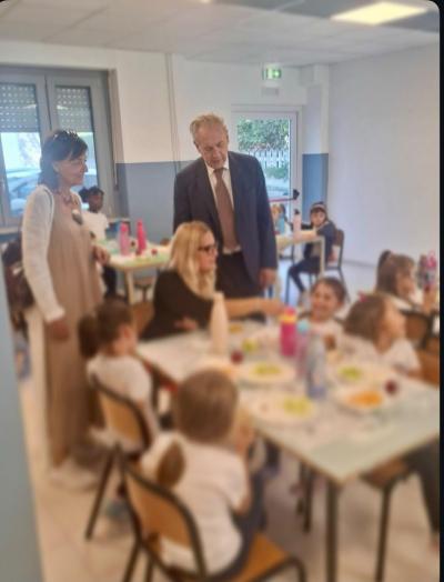 Scuola: Torna il servizio di refezione a Chieti. Doppia inaugurazione con il Sindaco e nuovi spazi riqualificati a Via Pescara e Brecciarola