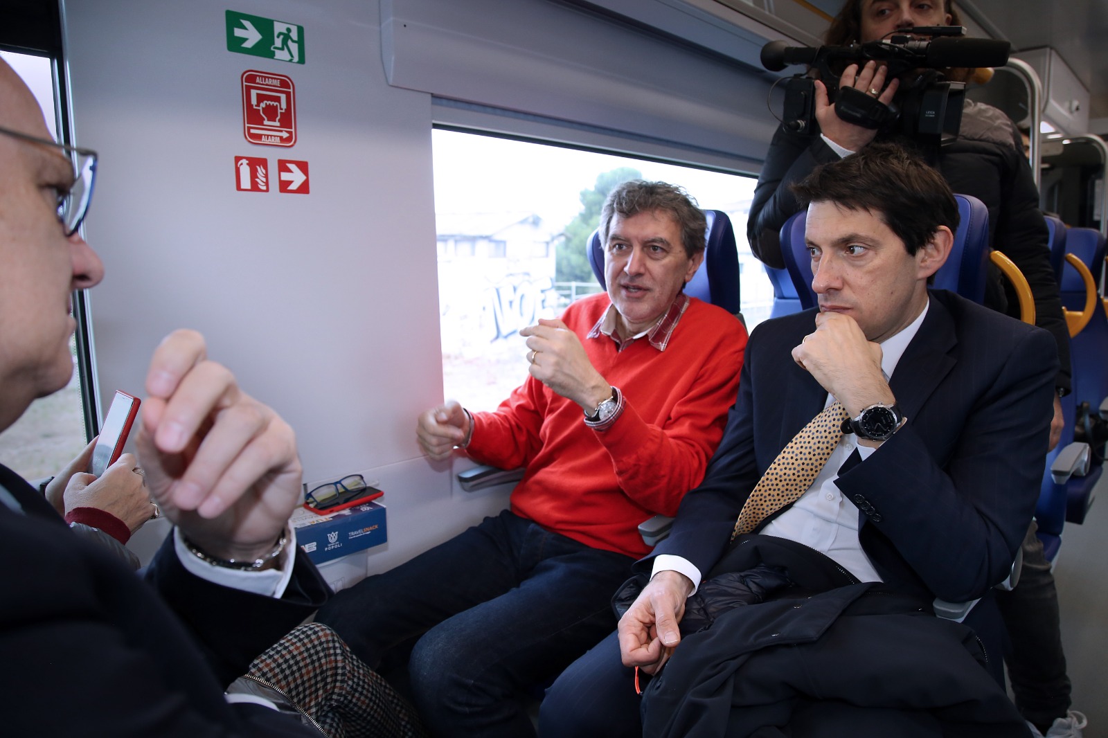 Viaggio inaugurale treno TUA sulla tratta Pescara-Roma
