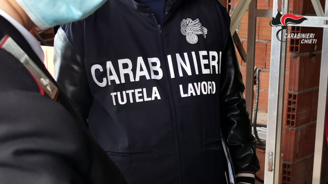 Castel Frentano, controlli dei carabinieri per la sicurezza sui luoghi di lavoro: denuncia e sanzioni per imprenditore