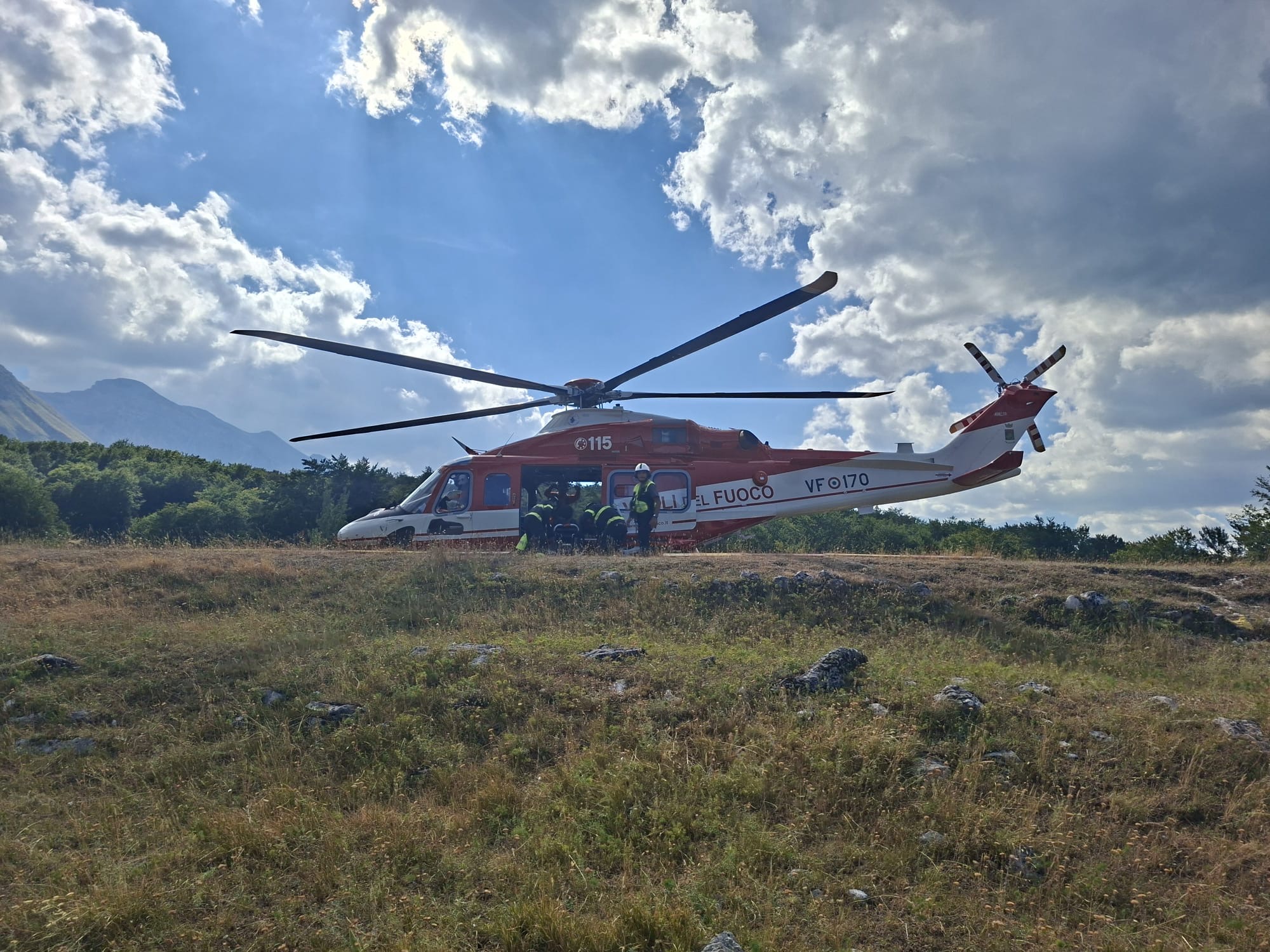 Precipita con il parapendio a Montecristo: 31enne grave al San Salvatore dell'Aquila