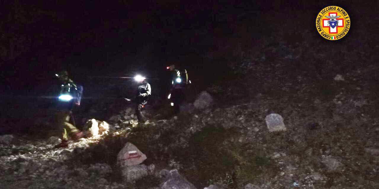 Salvati nella notte escursionisti di Tollo in difficoltà sulla Majella