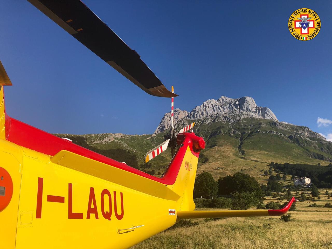 Due alpinisti in difficoltà sul Gran Sasso, interviene il soccorso alpino