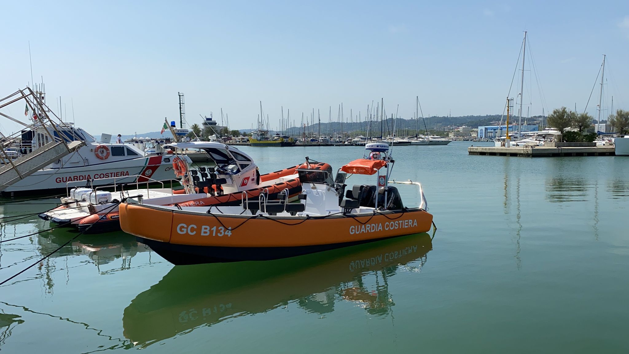 Consegnato nuovo battello alla Capitaneria di Porto di Pescara