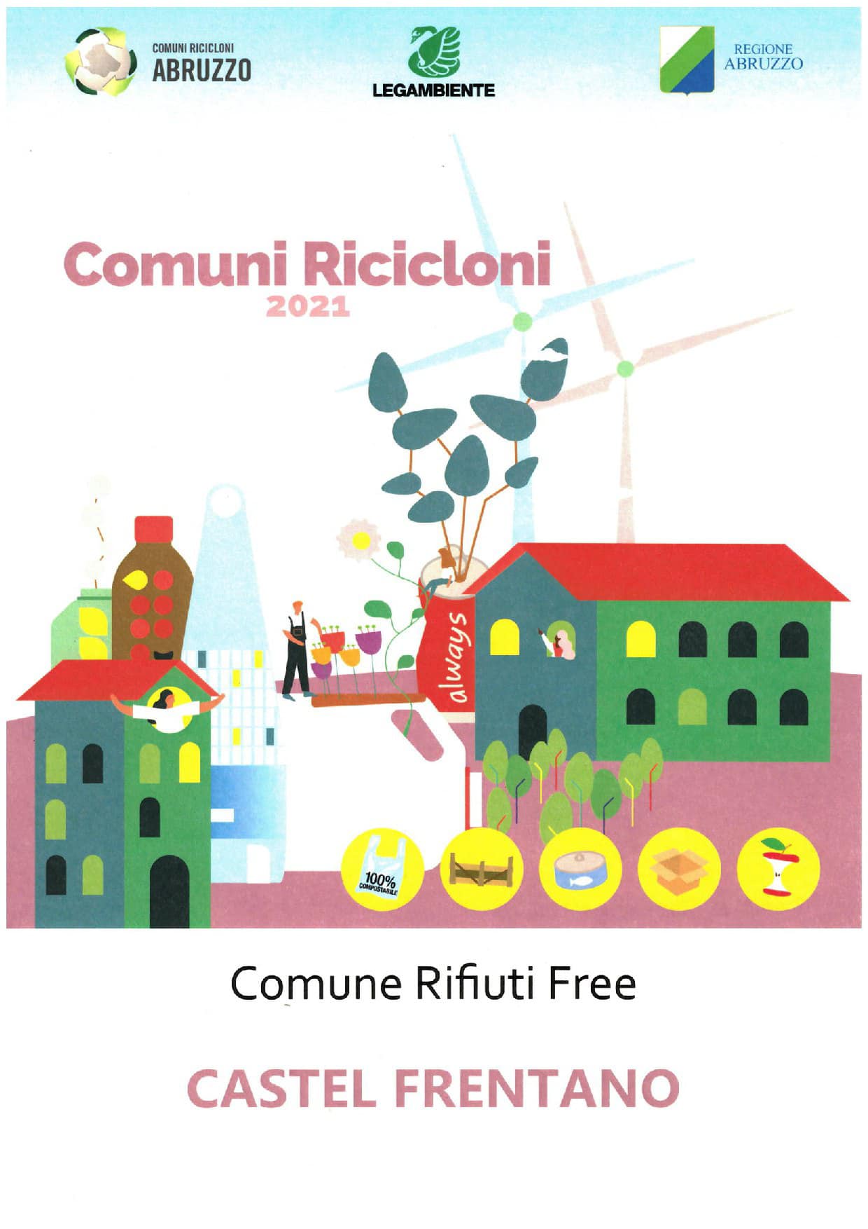 Raccolta differenziata, Castel Frentano si conferma Comune virtuoso 