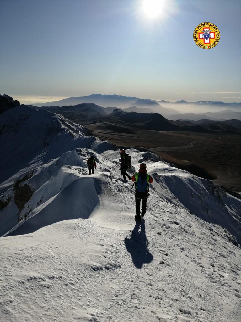 Giovane disperso sul Gran Sasso, senza esito la prima giornata di ricerche