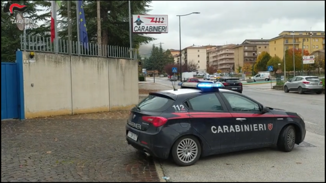 L'Aquila, i carabinieri arrestano un 29enne ospite di un centro di accoglienza per rapina e estorsione