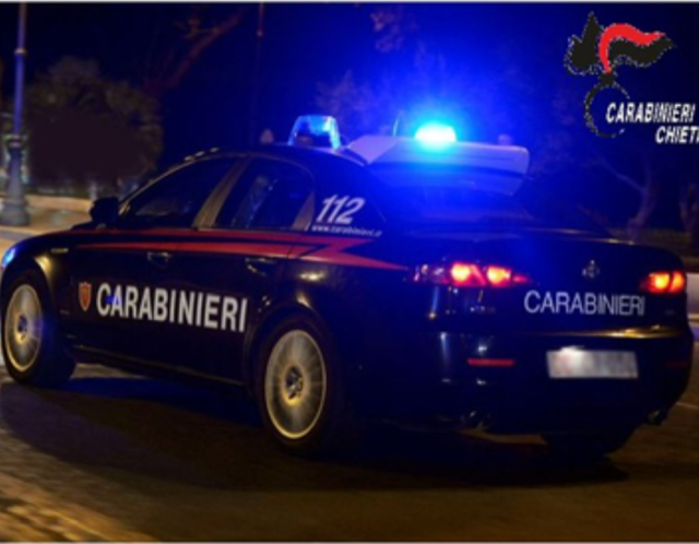Chieti Scalo, coppia di fidanzati violenti arrestata dai Carabinieri del Norm