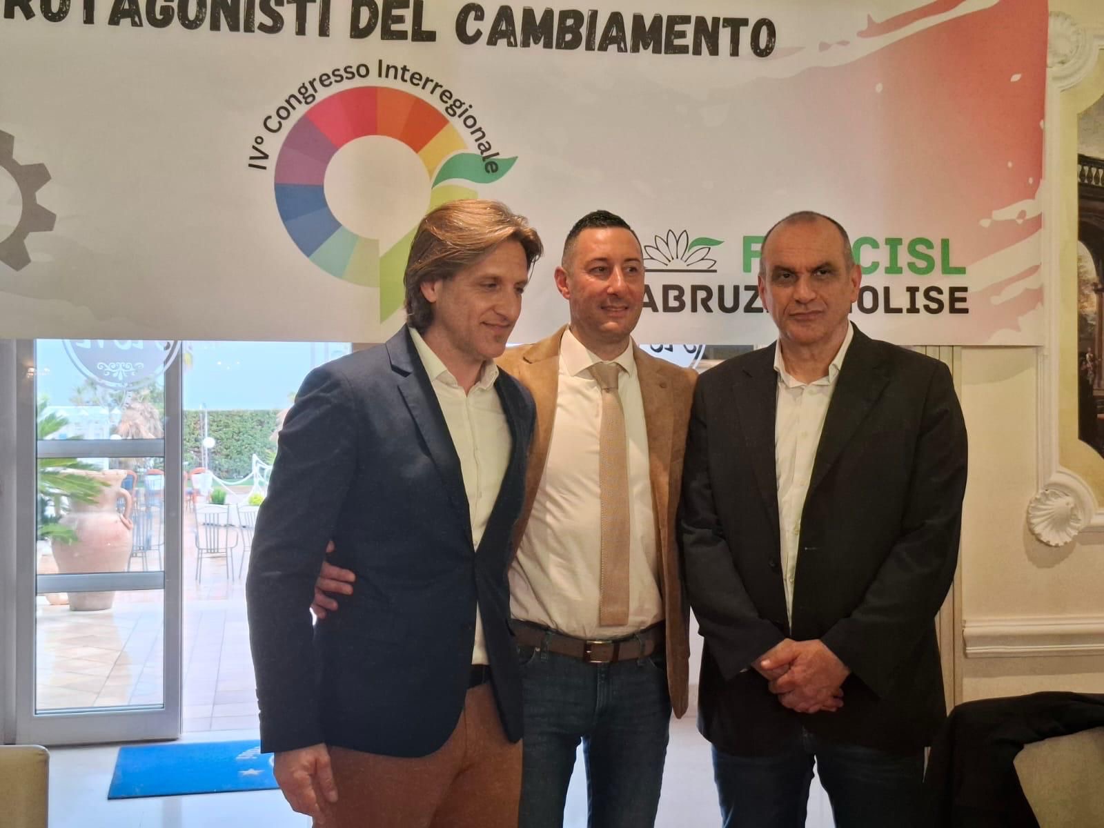 Congresso Fim Cisl Abruzzo Molise, Amedeo Nanni confermato Segretario Generale Metalmeccanici 