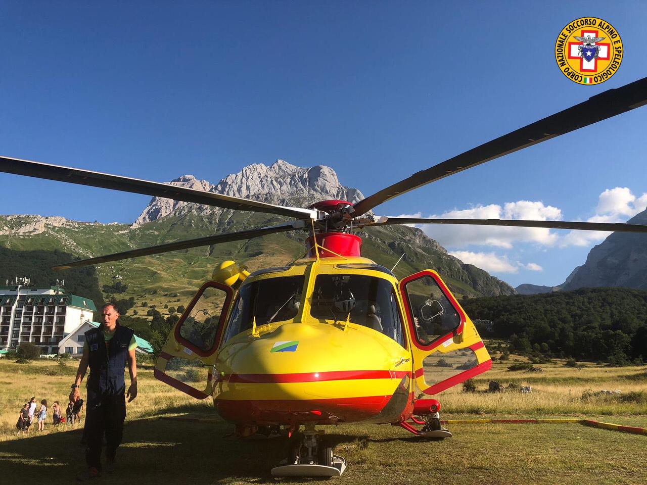 MONTAGNA, ESCURSIONISTI IN DIFFICOLTÀ: SOCCORSI DALL’ELIAMBULANZA