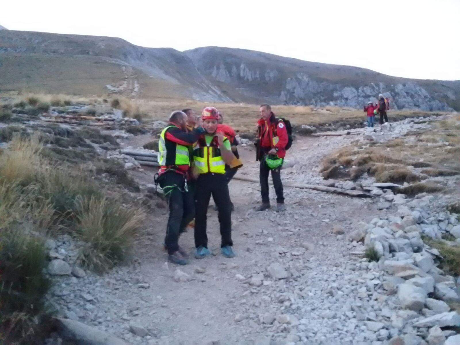 GRAN SASSO: ESCURSIONISTA COLTO DA SINDROME VERTIGINOSA, RECUPERATO DAL SOCCORSO ALPINO