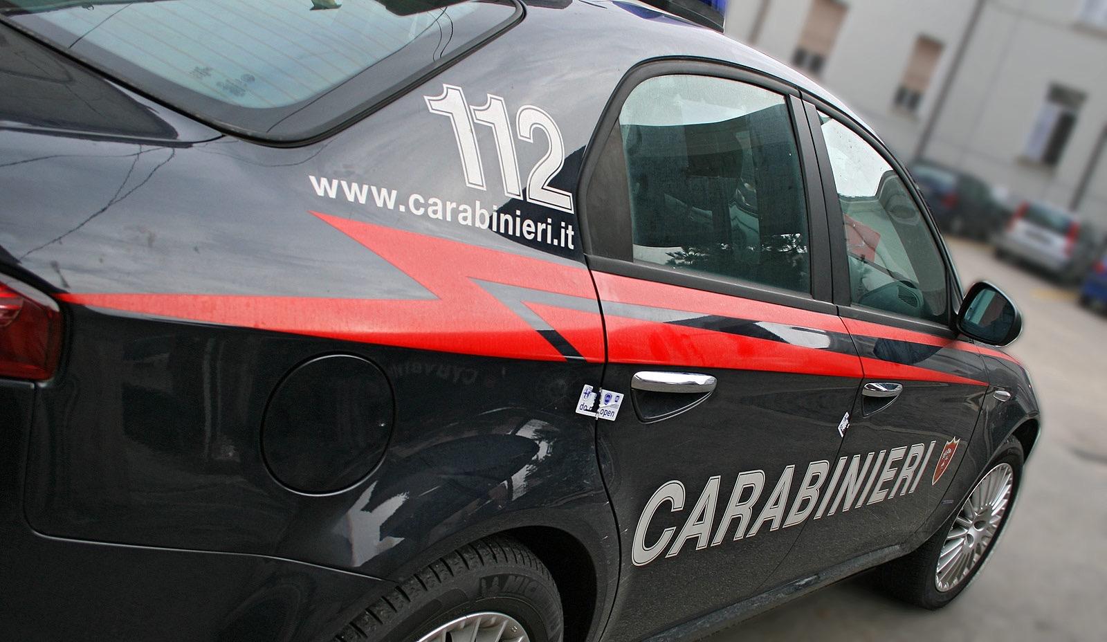 Guardiagrele, carabinieri intervengono per sedare lite in famiglia, denunciato marito 75enne