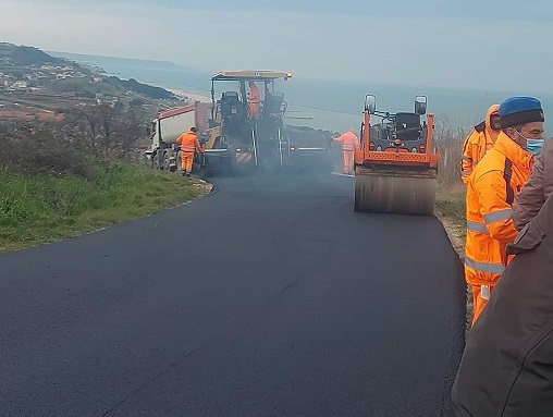 Asfalti a Casalbordino, conclusi alcuni tratti viari del centro e della periferia