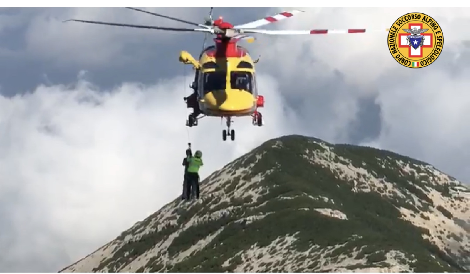 Il Soccorso Alpino salva un ragazzo di 15 anni di Nettuno sul Monte Amaro (Ch).