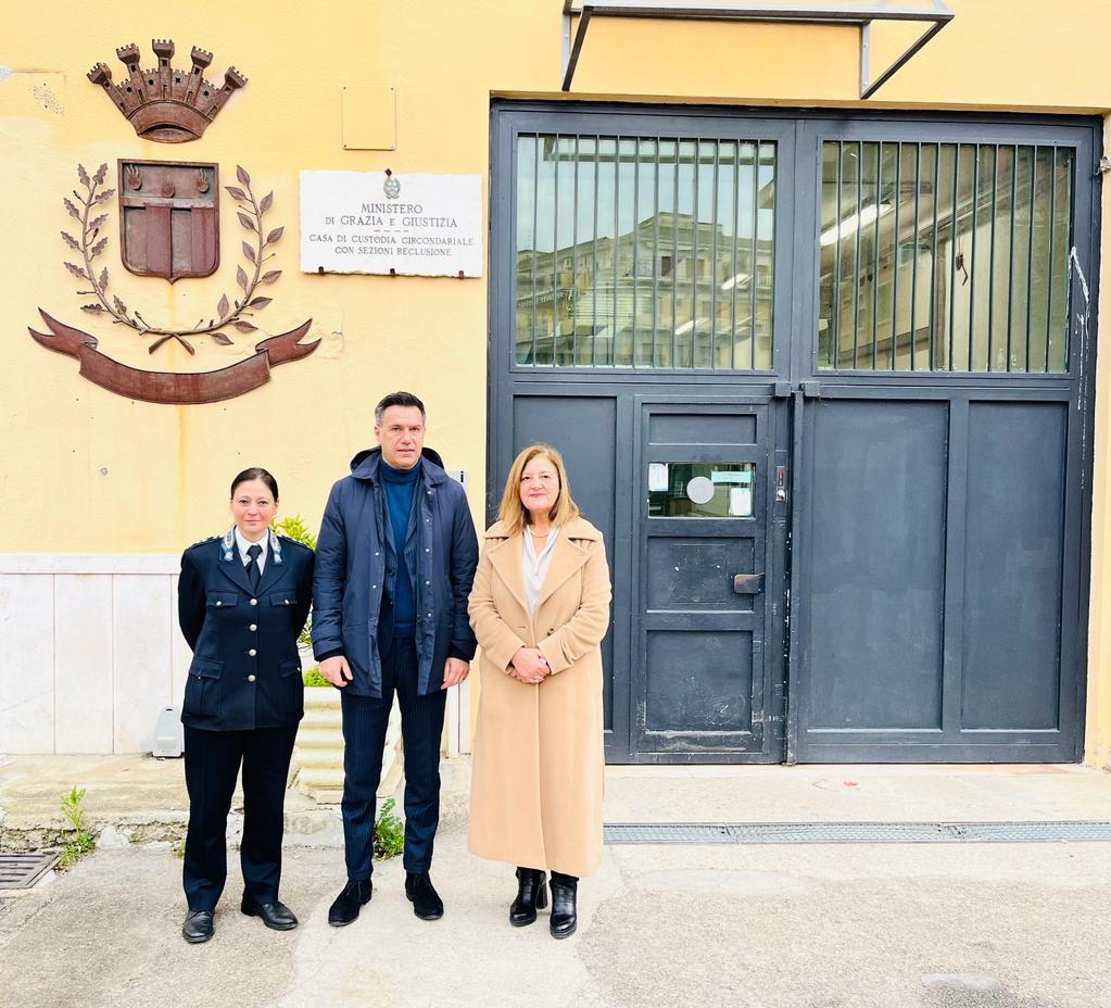 Visita istituzionale del deputato Testa al carcere di Pescara