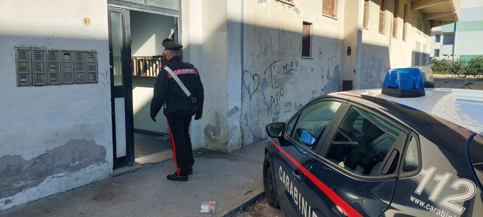 Montesilvano, occupa casa abusivamente e ci nasconde droga, arrestato dai Carabinieri