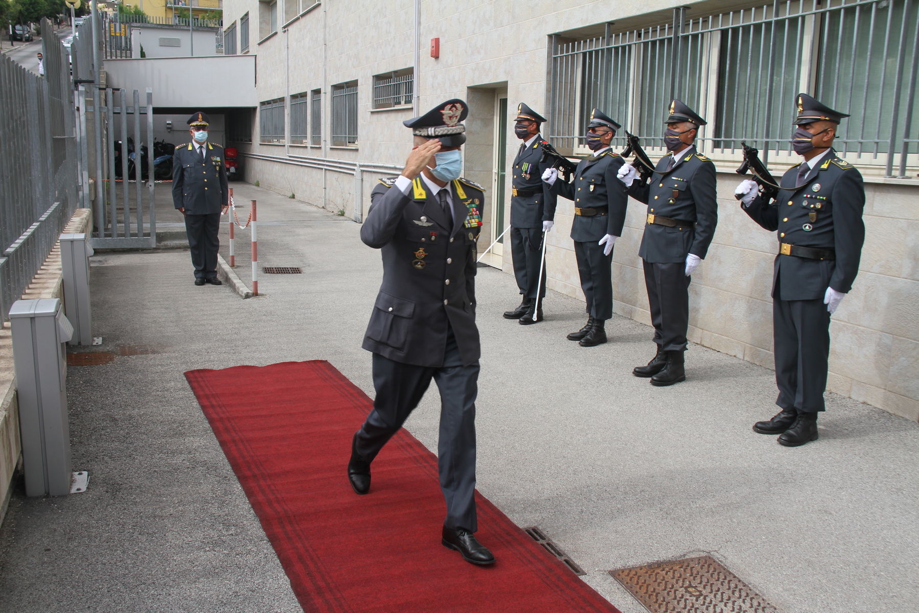 Visita al Comando Provinciale di Chieti del Generale di Divisione Gianluigi D’Alfonso Comandante Regionale Abruzzo.	