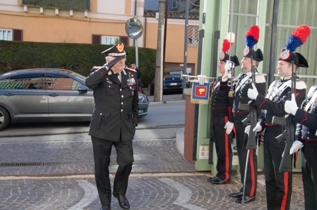 Chieti, Il  Comandante Generale Gen. Teo Luzi in visita al Comando Legione Abruzzo e Molise 