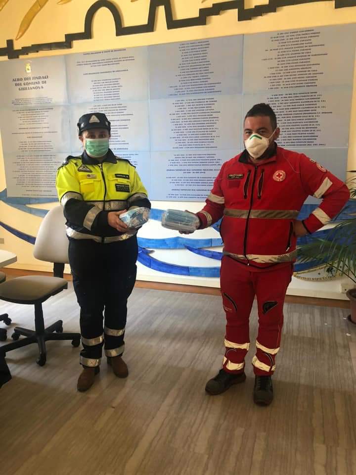 Emergenza sanitaria, donate altre 150 mascherine al Comune di Giulianova