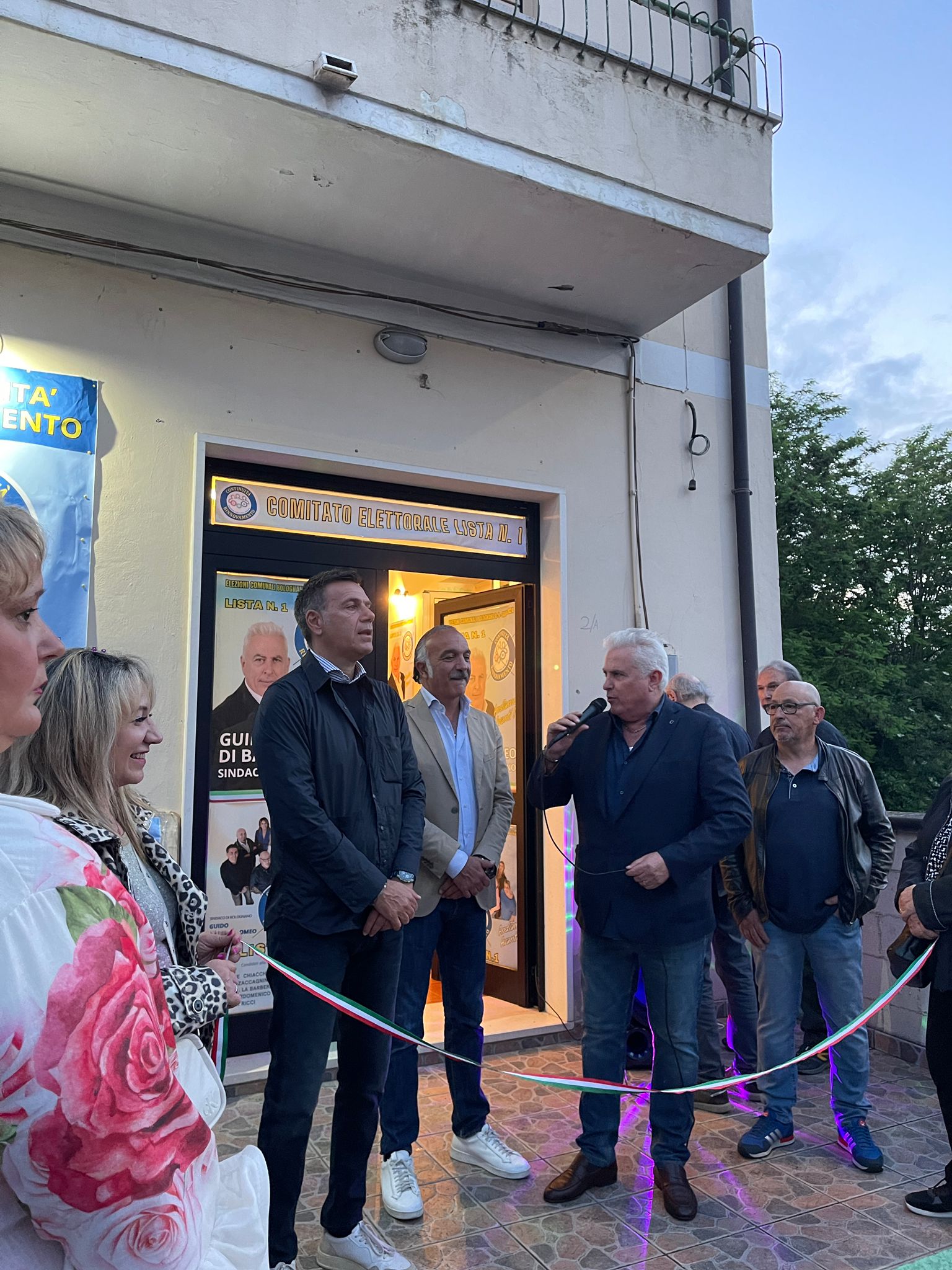 Elezioni comunali Bolognano, il sindaco uscente Di Bartolomeo inaugura la campagna elettorale