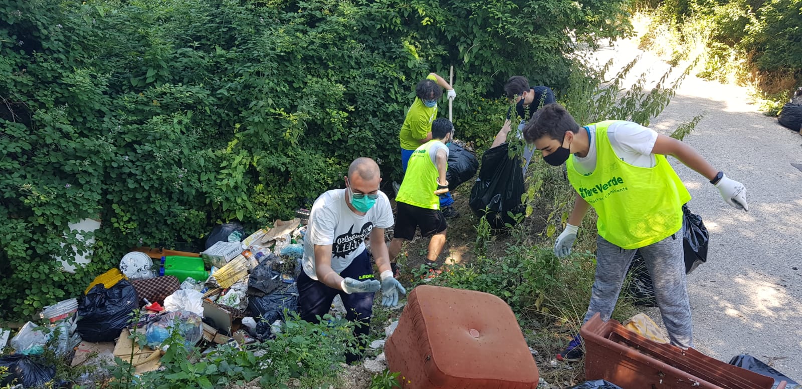 Avezzano, "Fare Verde" scopre discarica abusiva in via Papacqua
