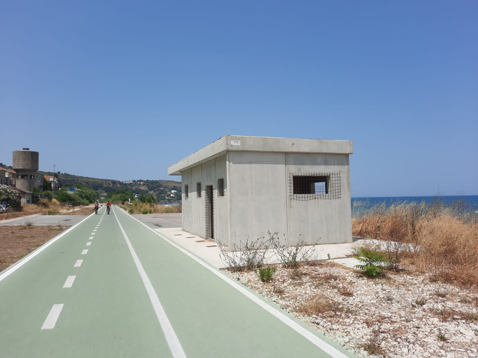 Via Verde Costa dei Trabocchi, Di Giuseppantonio chiede ai tecnici della provincia la demolizione del cubo di cemento