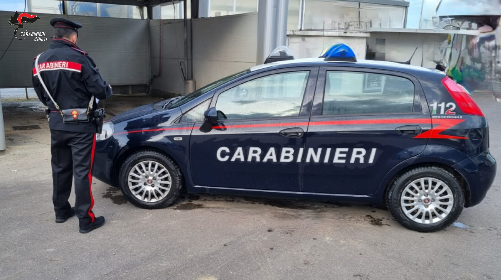 Torino di Sangro, chiuso dai Carabinieri un autolavaggio per diverse irregolarità