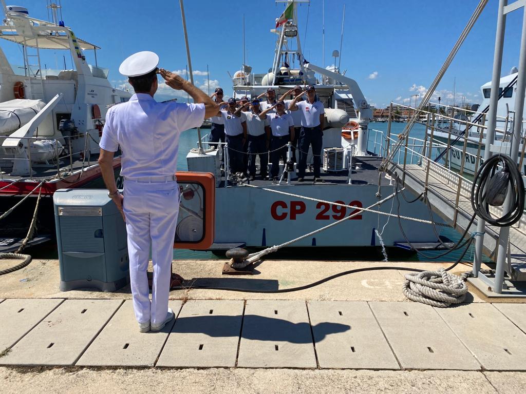 Immigrazione irregolare, motovedetta Guardia Costiera di Pescara rientra dalla Missione in area Ionica
