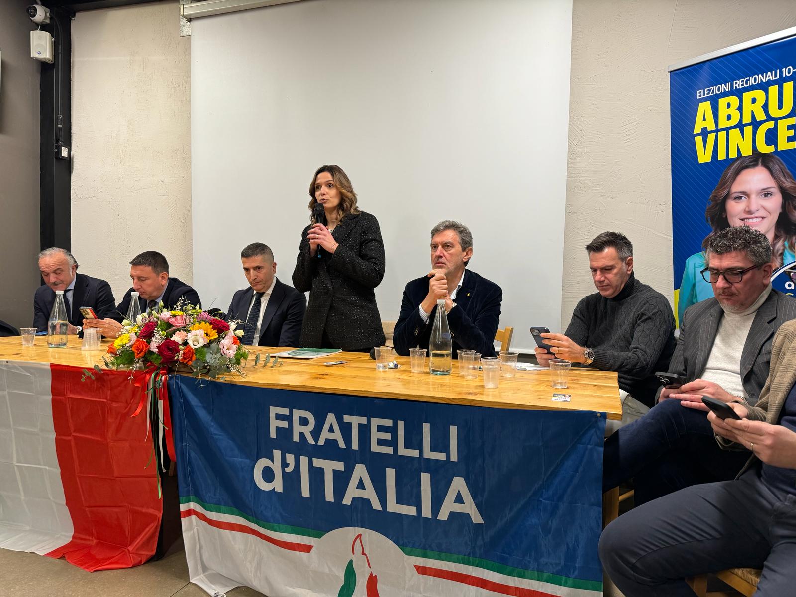 Elezioni regionali a Scafa presentata la candidatura di Manuela Di Fiore con Fratelli d'Italia per Marsilio