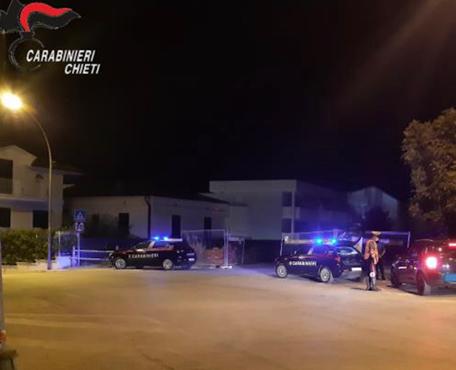 Importante operazione di controllo sulla Costa dei Trabocchi da parte dei Carabinieri di Ortona 