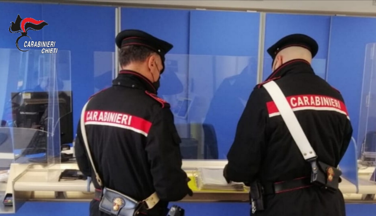 Fossacesia e San Vito Chietino, scoperti dai carabinieri due furbetti del reddito di cittadinanza