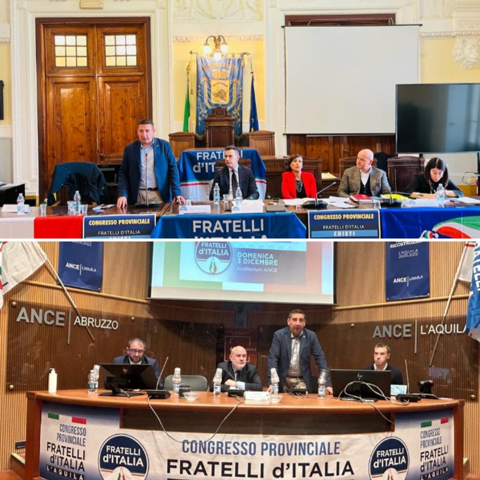  Abruzzo-FdI, Gregori e Tavani coordinatori provinciali di L'Aquila e Chieti