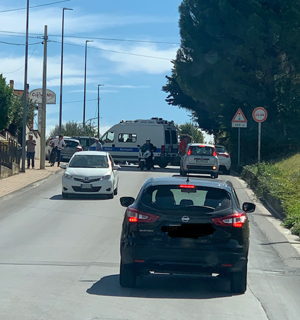 Incidente stradale a Lanciano in via Santo Spirito, ferito gravemente un uomo di Mozzagrogna