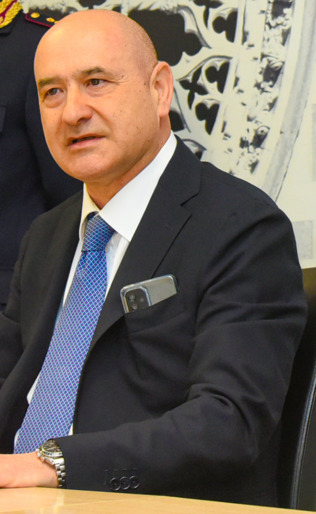 Cerimonia di insediamento del nuovo questore Fabrizio Mancini 