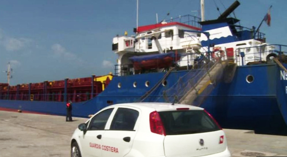 Continuano i controlli ispettivi a bordo della Motonave NS SABINA da parte della Capitaneria di porto di Ortona
