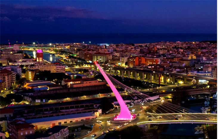 Pescara si colora di rosa a 100 giorni dall'arrivo del Giro d'Italia