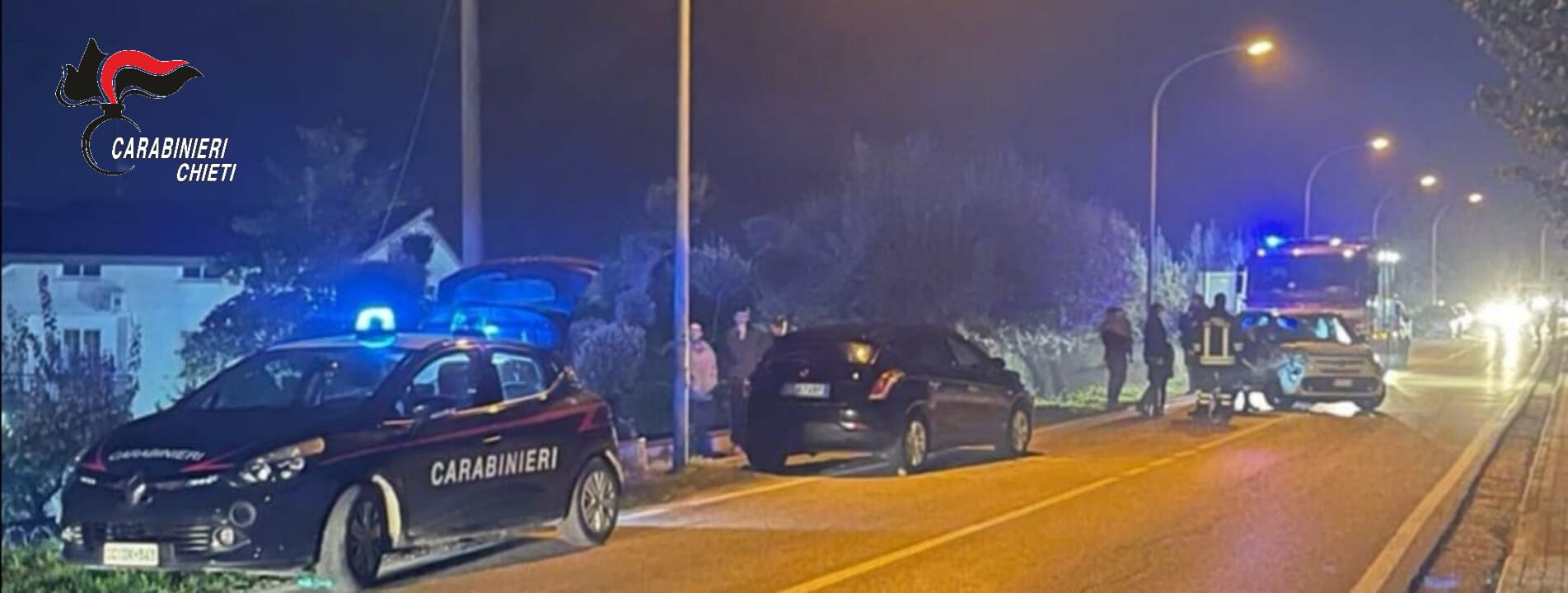 Mozzagrogna, in stato di grave ebbrezza provoca un incidente stradale, denunciato dai carabinieri un 50enne