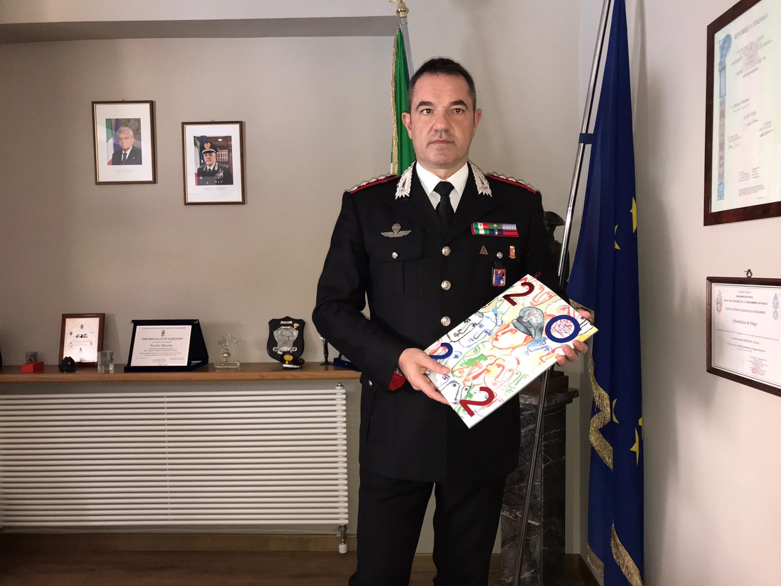L'Aquila, presentato il Calendario Storico e l’Agenda 2022 dell’Arma dei Carabinieri