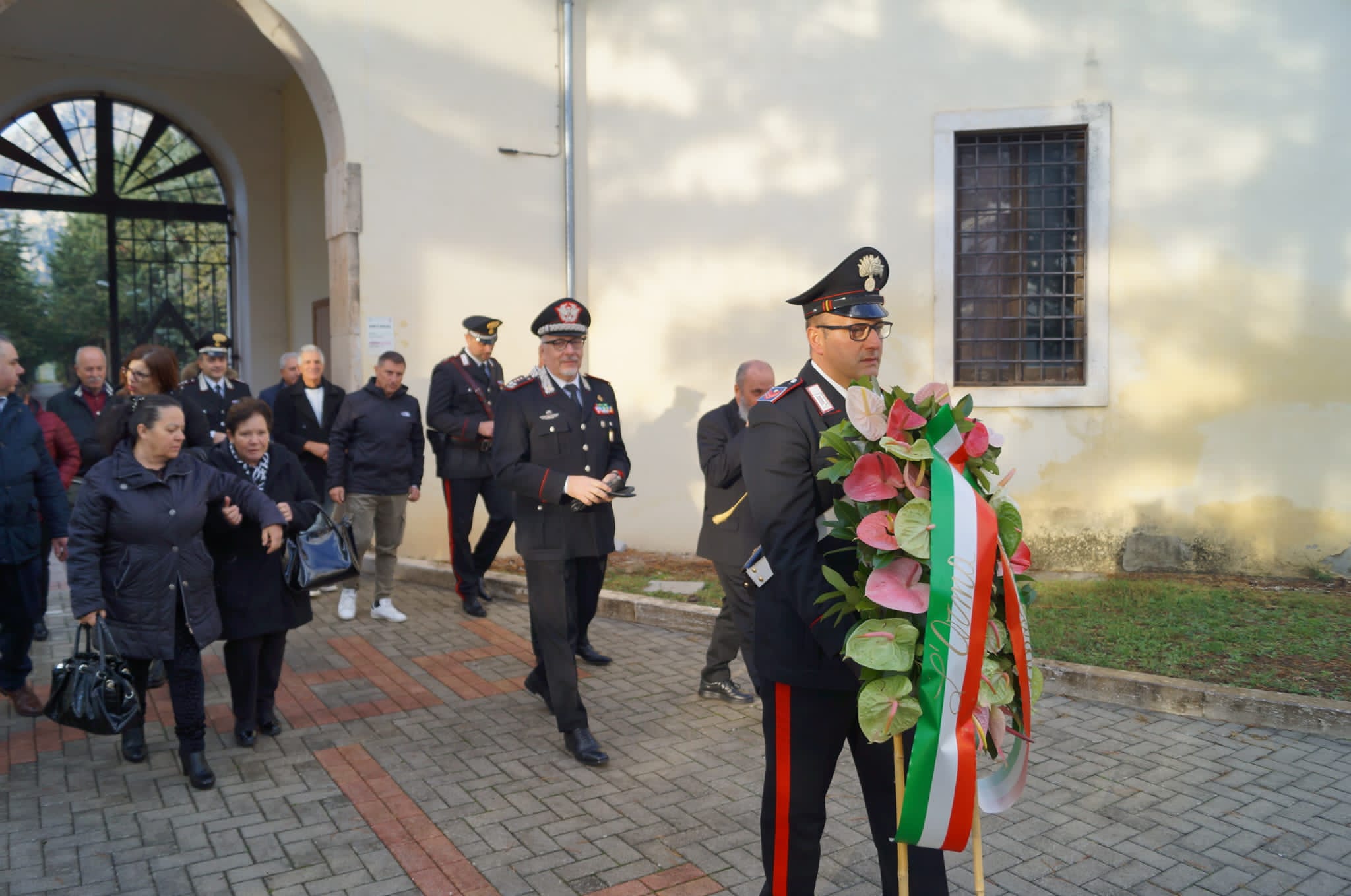 Pacentro ricorda con una toccante cerimonia il sacrificio a Nassirya del Maresciallo Franco Lattanzio 